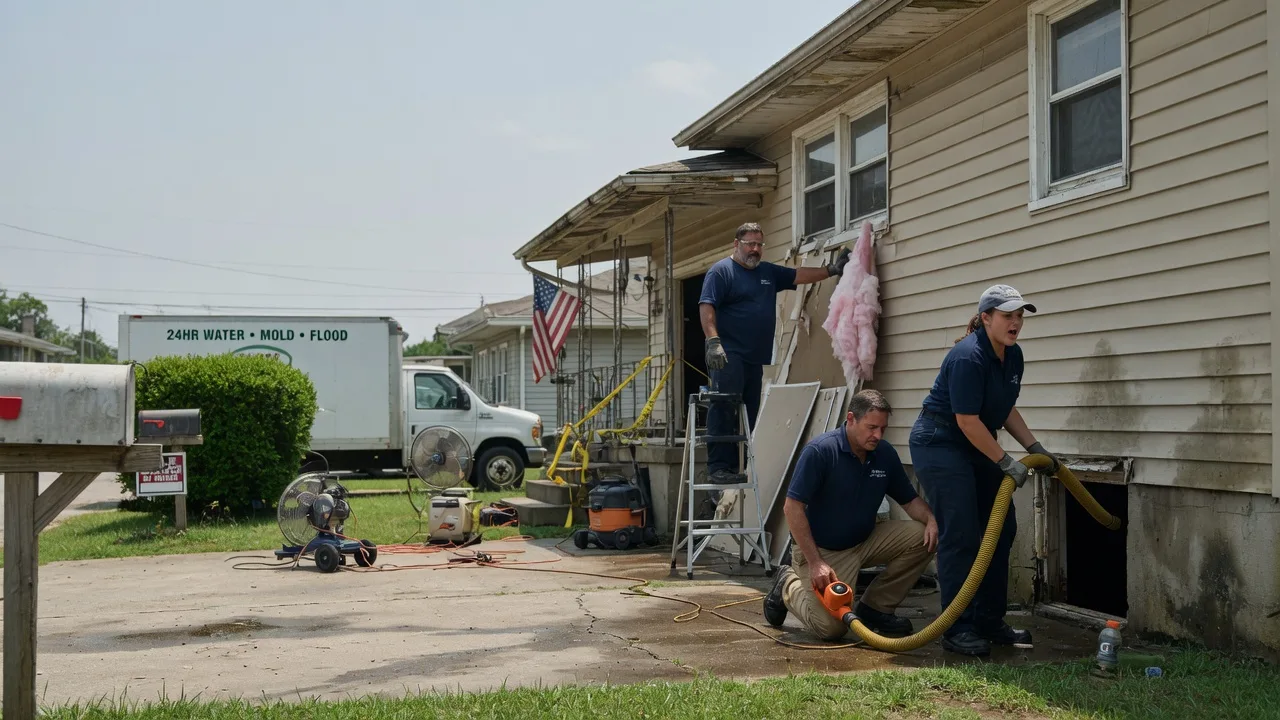 Water Damage Repair in Boys Ranch, TX near me